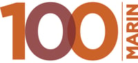 100MARIN Logo